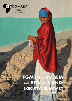 Executive Summary: FGM in Somalia and Somaliland (2019, English)